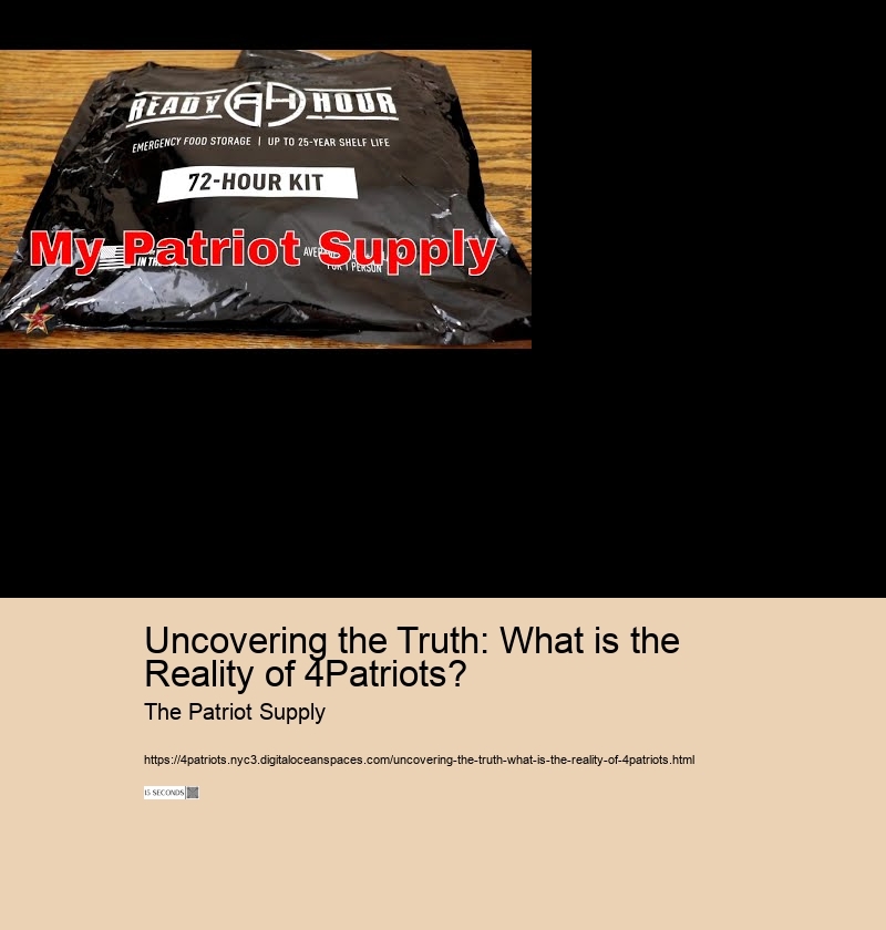 Uncovering the Truth: What is the Reality of 4Patriots?